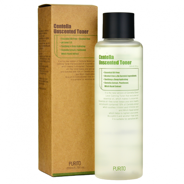 Centella Unscented  Toner 200 ml(Purito)