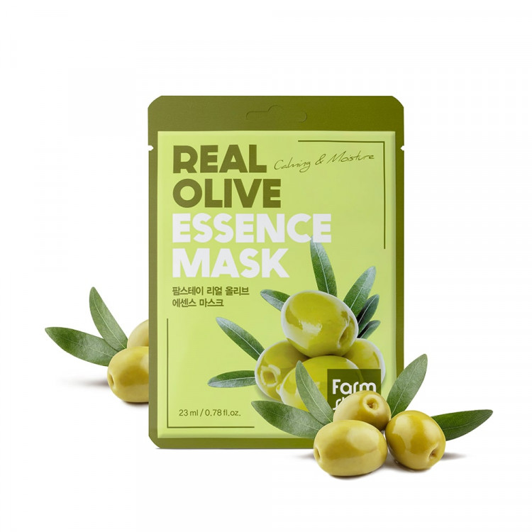 Тканевая маска REAL OLIVE essence mask (Farm stay)