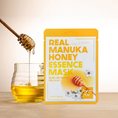 Тканевая маска REAL MANUKA HONEY essence mask (Farm stay)