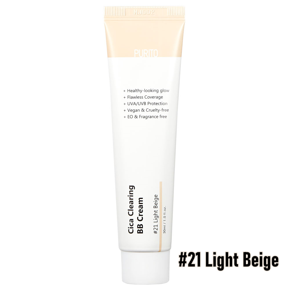 PURITO CICA Clearing BB Cream SPF38/PA+++ (№21)