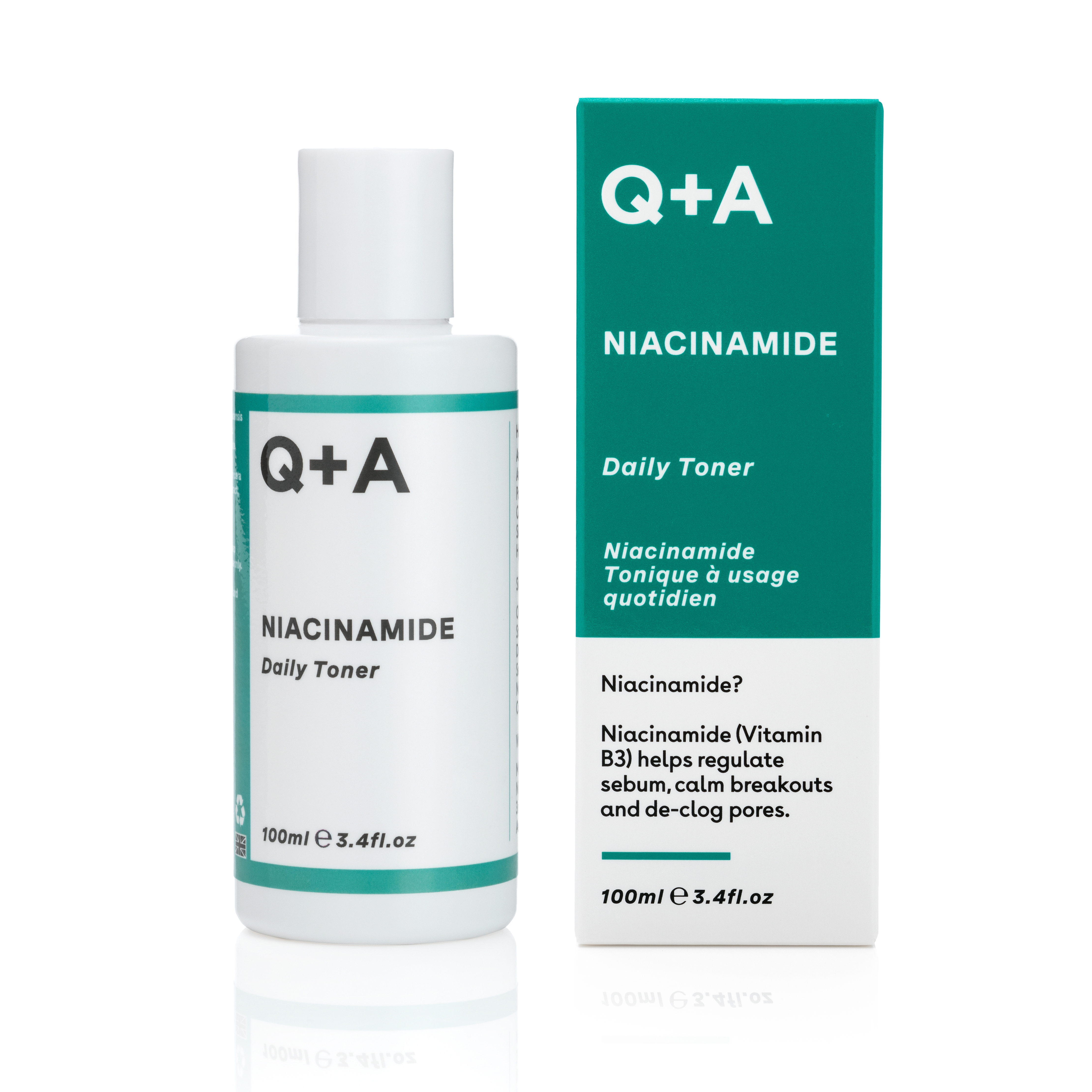 Ниацинамид для жирной кожи. Q+A Niacinamide Daily Toner. Тоник для лица q+a Niacinamide. Тоник с ниацинамидом для лица. Q+A косметика.