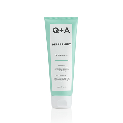 Гель очищающий для лица q+a peppermint daily cleanser 125 мл