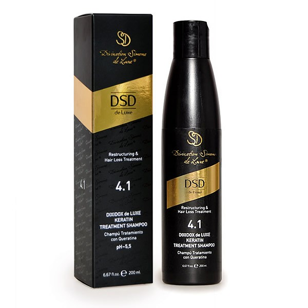 DSD DE LUXE 4.1 Keratin treatment shampoo 200ml Восстанавливающий шампунь с кератином