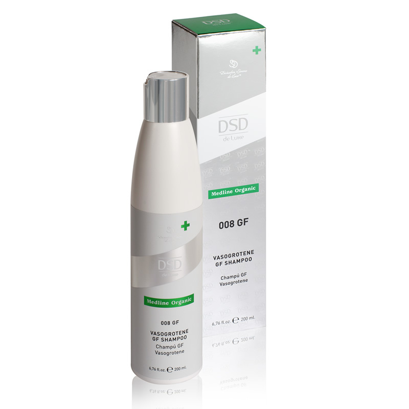 DSD DE LUX 008GF Vasogrotene shampoo Шампунь Возогротен с факторами роста  200мл