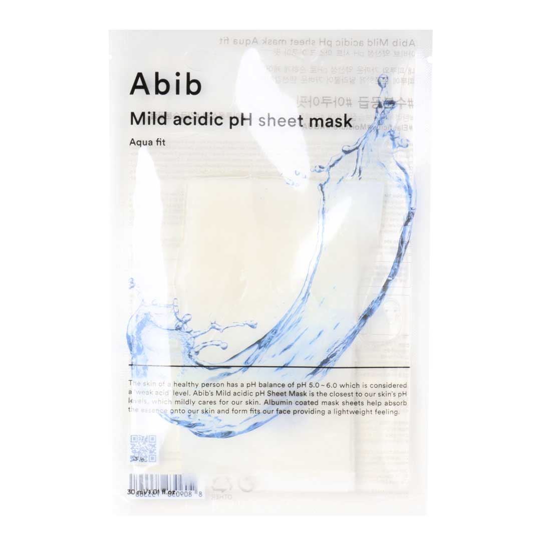 Тканевая маска abib midl acidic ph sheet mask aqua fit