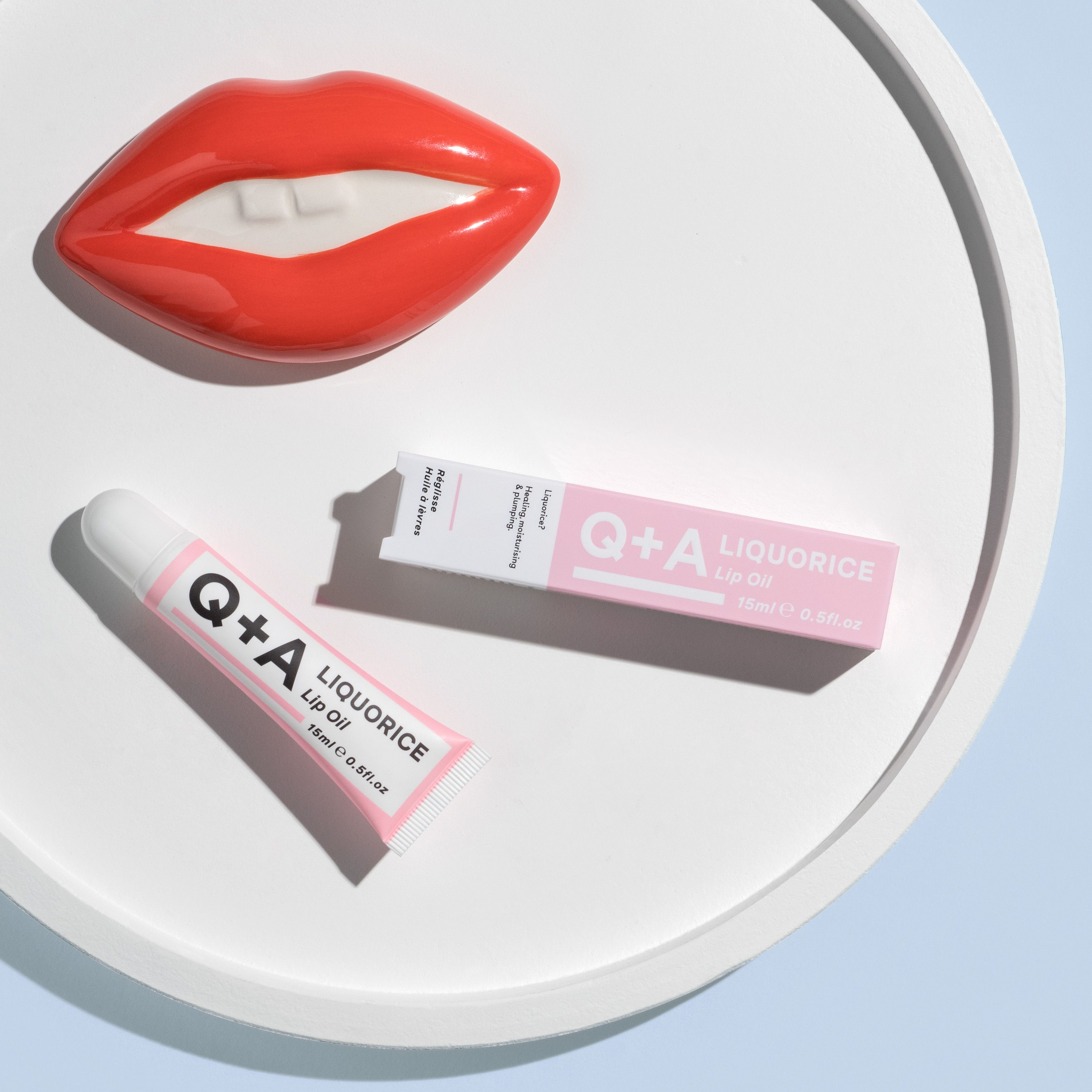 Масло для губ Q+A Liquorice Lip Oil