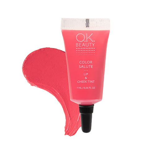 Тинт для губ и щек OK BEAUTY СOLOR SALUTE LIP & CHEEK TINT тон FLAMINGO