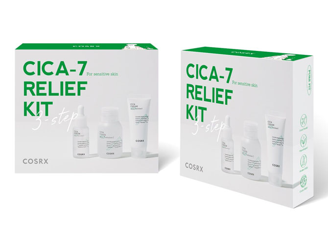 Мини Набор CICA- 7 serum 30 ml cream 15 ml (COSRX)