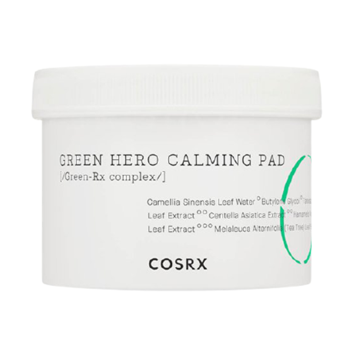 Успокаивающие пэды для чувствительной кожи one step green hero calming pad