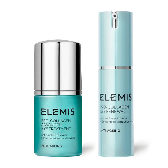 Набор сыворотка+крем elemis see the difference pro-collagen eye duo