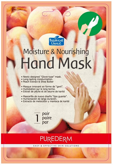Маски для рук moisture&nourishing hand mask Purederm