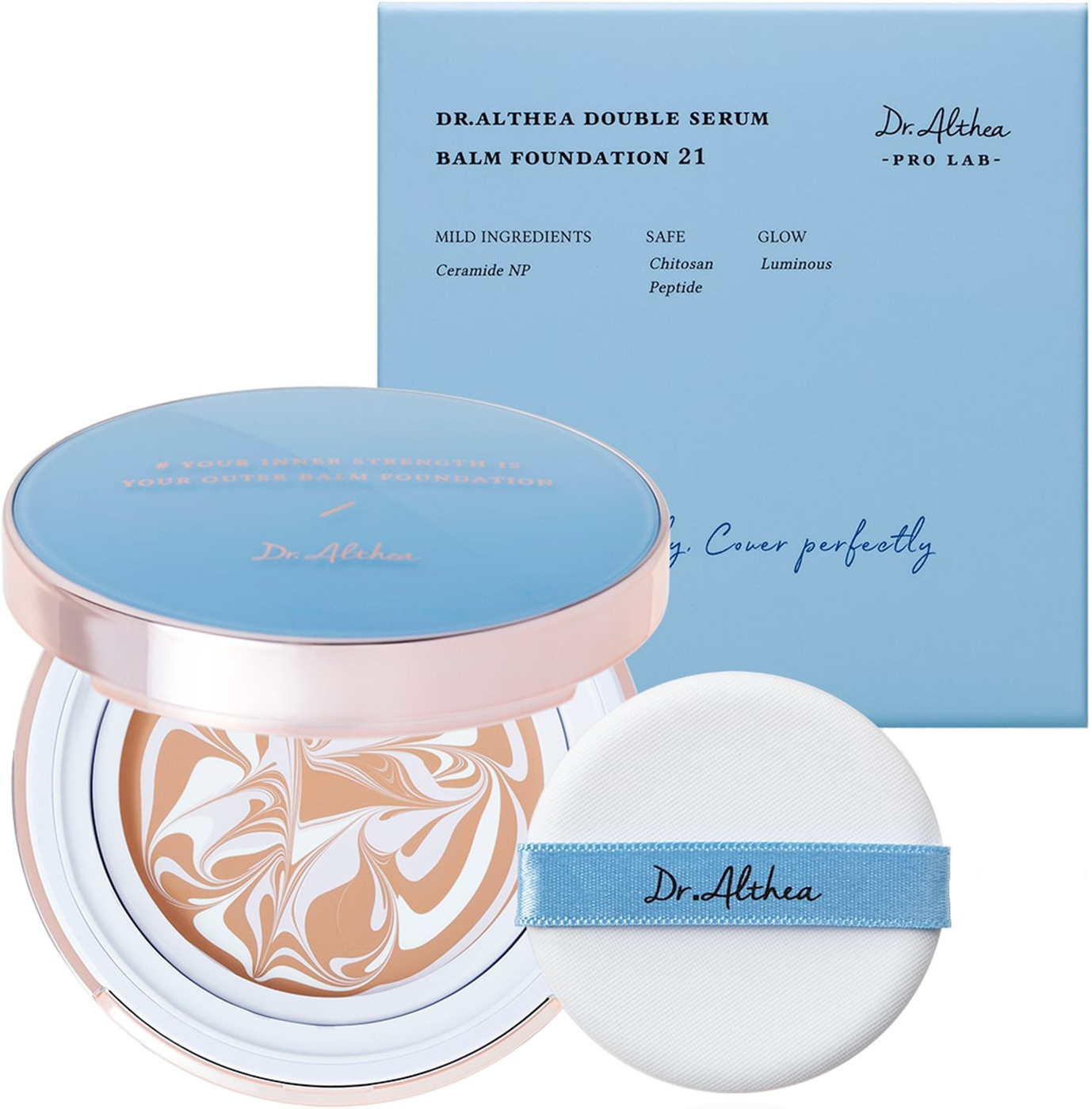 Dr.Althea Double Serum Balm Foundation №21