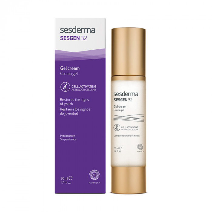 Крем-гель для лица Sesderma Sesgen 32 Facial Cream Gel Клеточный активатор 50 мл