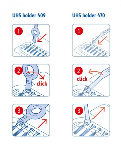 Curaprox Prime Start цвет Красный d 0.7 мм 2 держателя с колпачками 5 шт