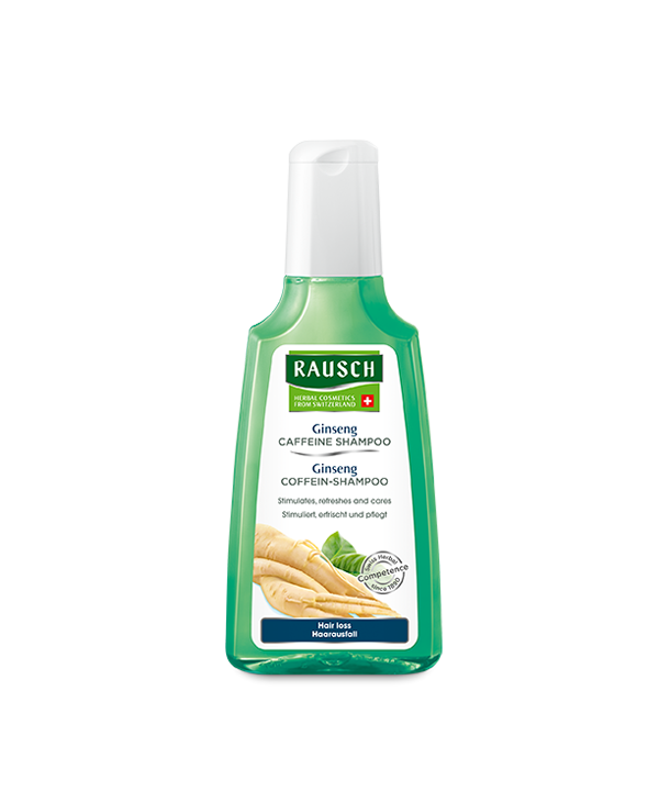 Rausch Шампунь стимулирующий рост волос Ginseng Coffein Shampoo, 200 мл