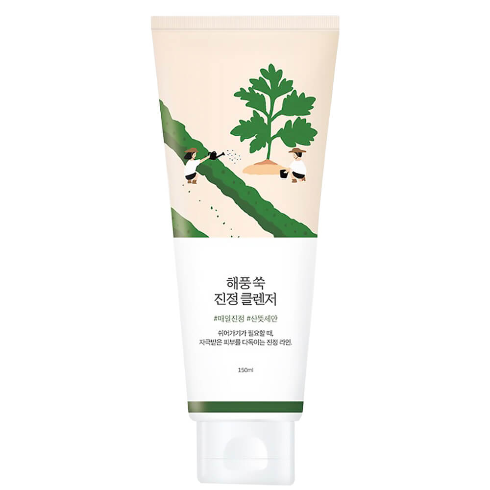 Пенка для умывания ROUND LAB Mugwort Calming Cleanser 150 мл