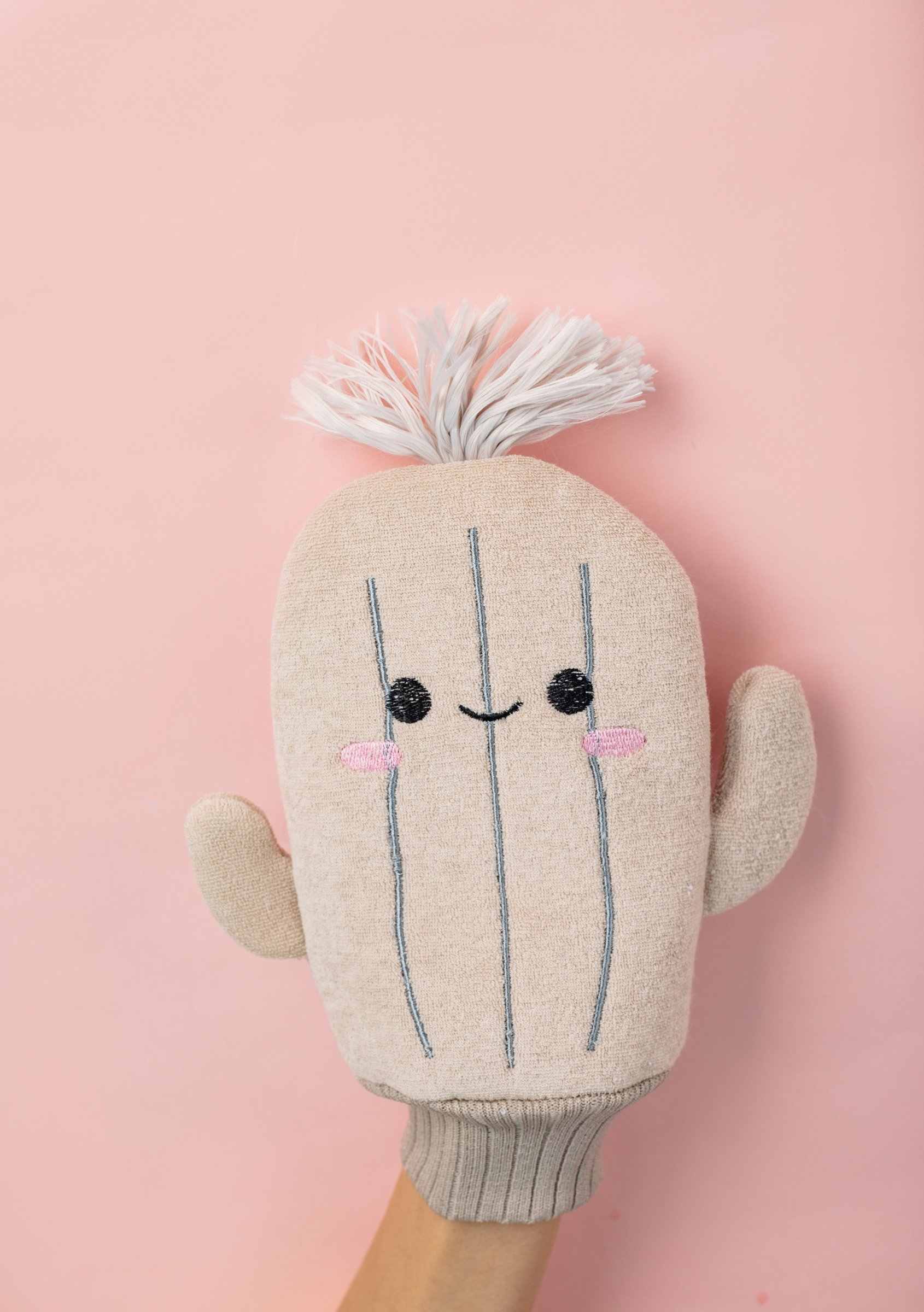 МОЧАЛКА ДЛЯ ТЕЛА BATH TOWER,СОСТАВ:ВИСКОЗА\ХЛОПОК; Кактус (коричневая)