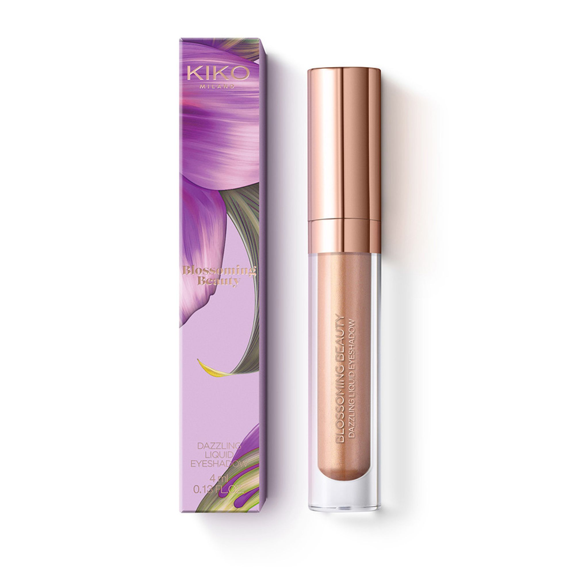 Жидкие тени KIKO DAZZLING LIQUID EYESHADOW (Gold Freesia)