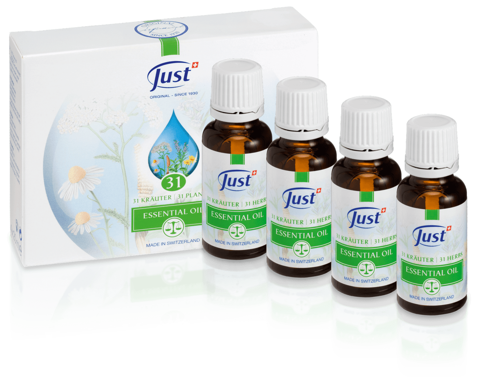 Just Эфирное масло 31 травы 4х20