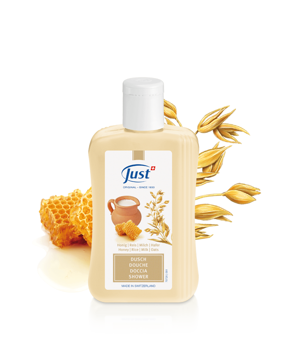 Just Гель для душа Мед, Рис, Молоко 250мл