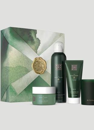 Набор The rituals of jing 4 bestsellers (гель, скраб, крем, свеча) 8719134166248