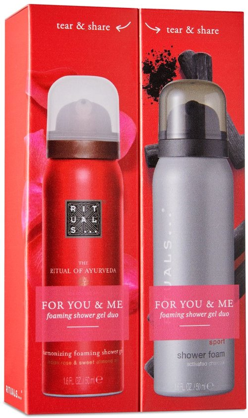 Набор мини Rituals Just The of Us (foaming shower  gel duo for you and me)
