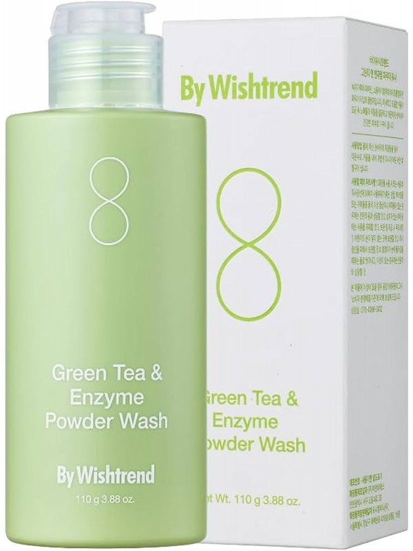 BY WISHTREND GREEN TEA AND ENZYME POWDER WASH 110 g