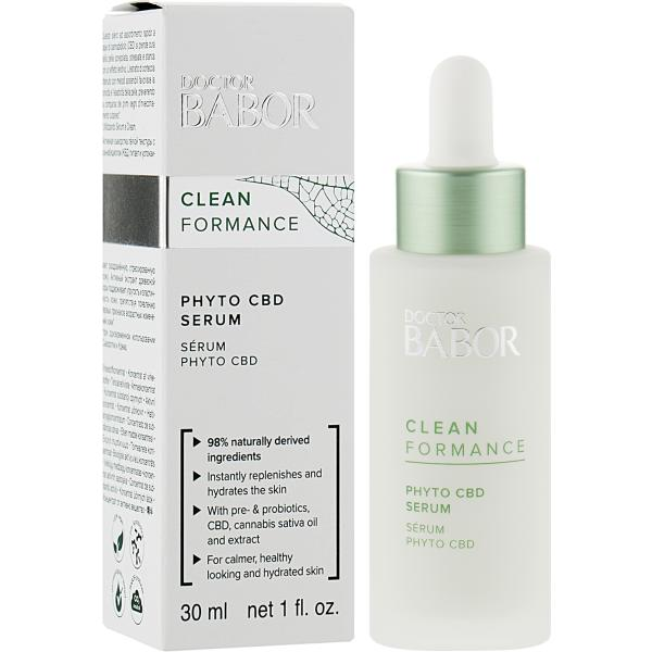Фито сыворотка Dr.Babor Clean Formance Phyto CBD Serum 30ml