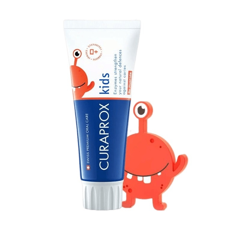 Зубная паста детская  Curaprox CS Kids со вкусом сладкой клубники 0 ppm 60 мл