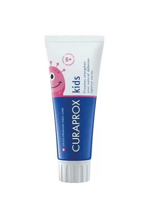 Зубная паста детская Curaprox CS Kids со вкусом арбуза 1450 ppm F 60 мл