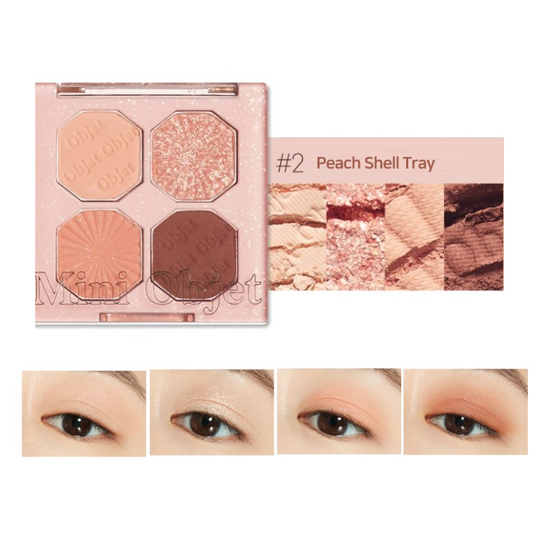 Etude House Play Color Eyes Mini Objet Peach Shell Tray