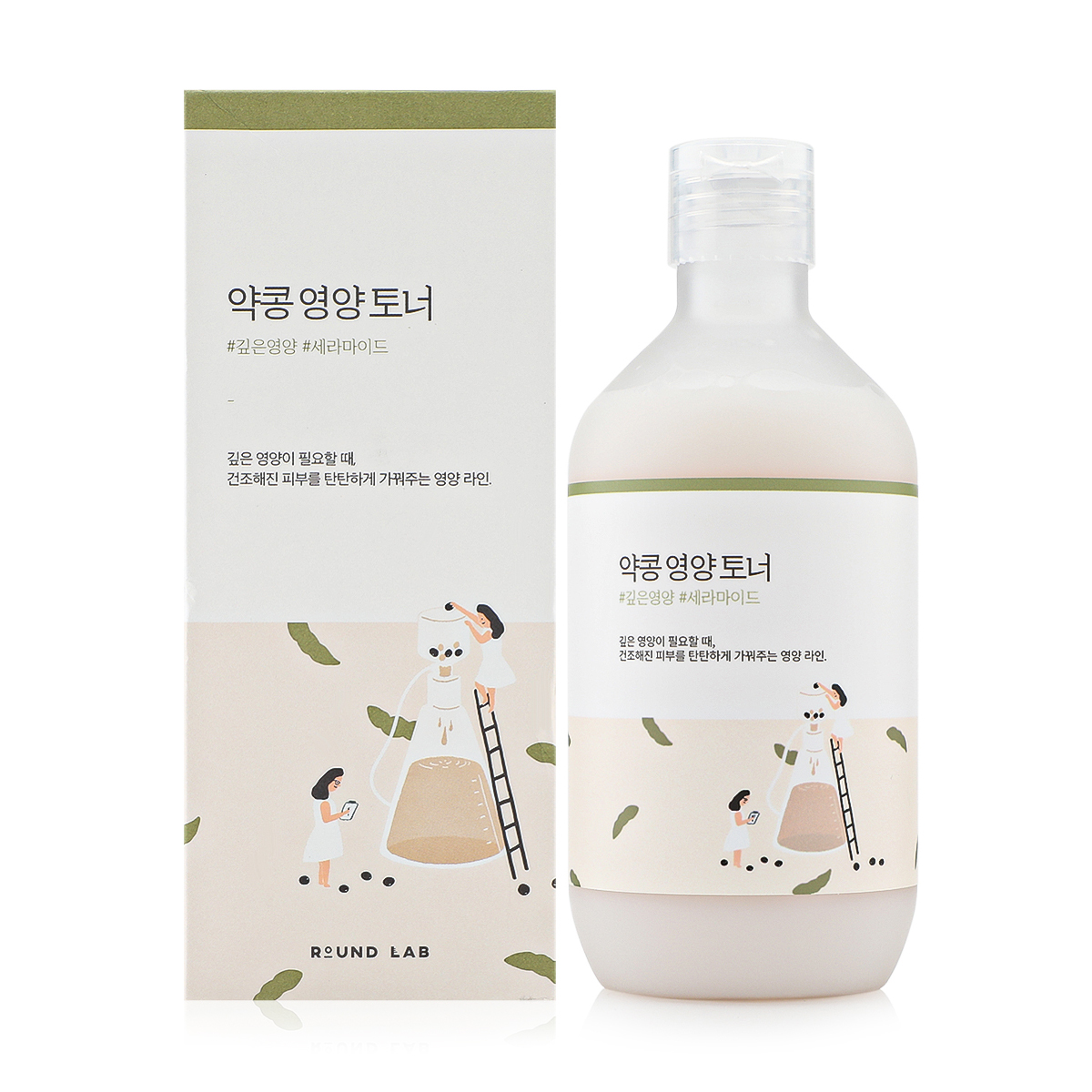 Тонер для лица ROUND LAB Soybean Nourishing Toner 300 ml