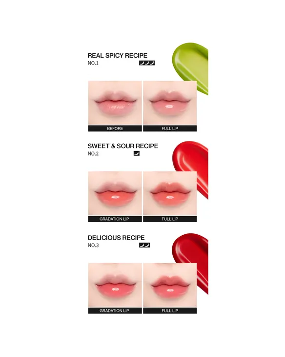 Unleashia бальзам для губ Red Pepper Paste Lip Balm NO.3 Delicious Spicy Recipe