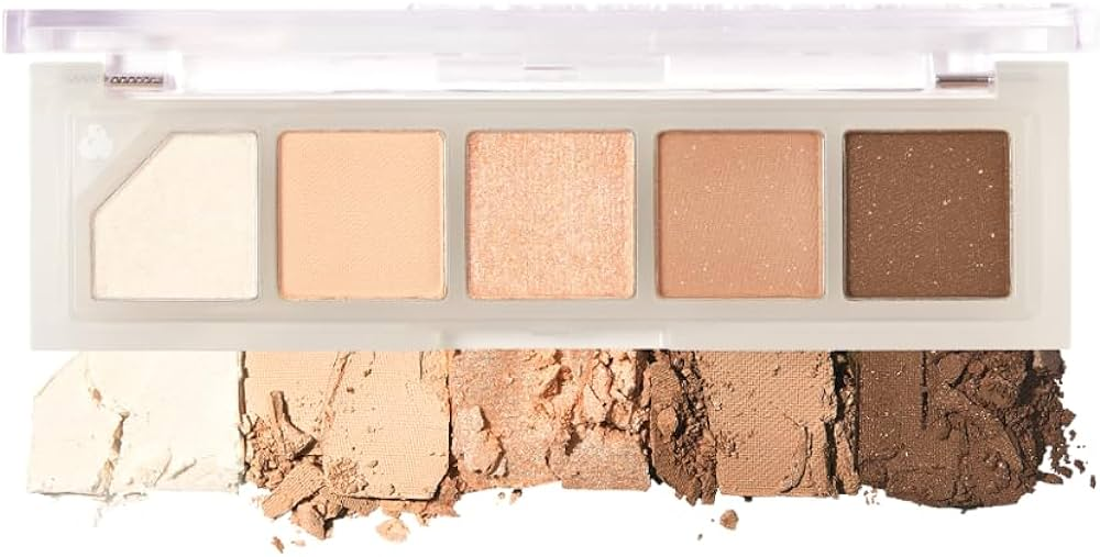 Unleashia палетка теней Mood Shower Eye Palette NO.3 Nude Shower