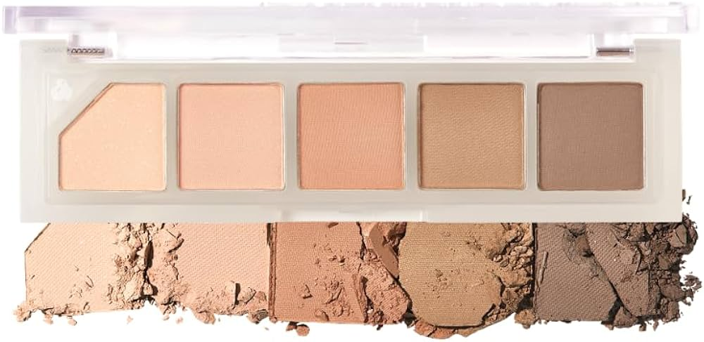 Unleashia палетка теней Mood Shower Eye Palette NO.1 Vanilla Shower