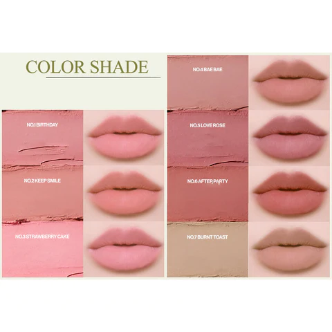 Unleashia Oh! Happy Day Lip Pencil NO.7 Burnt Toast