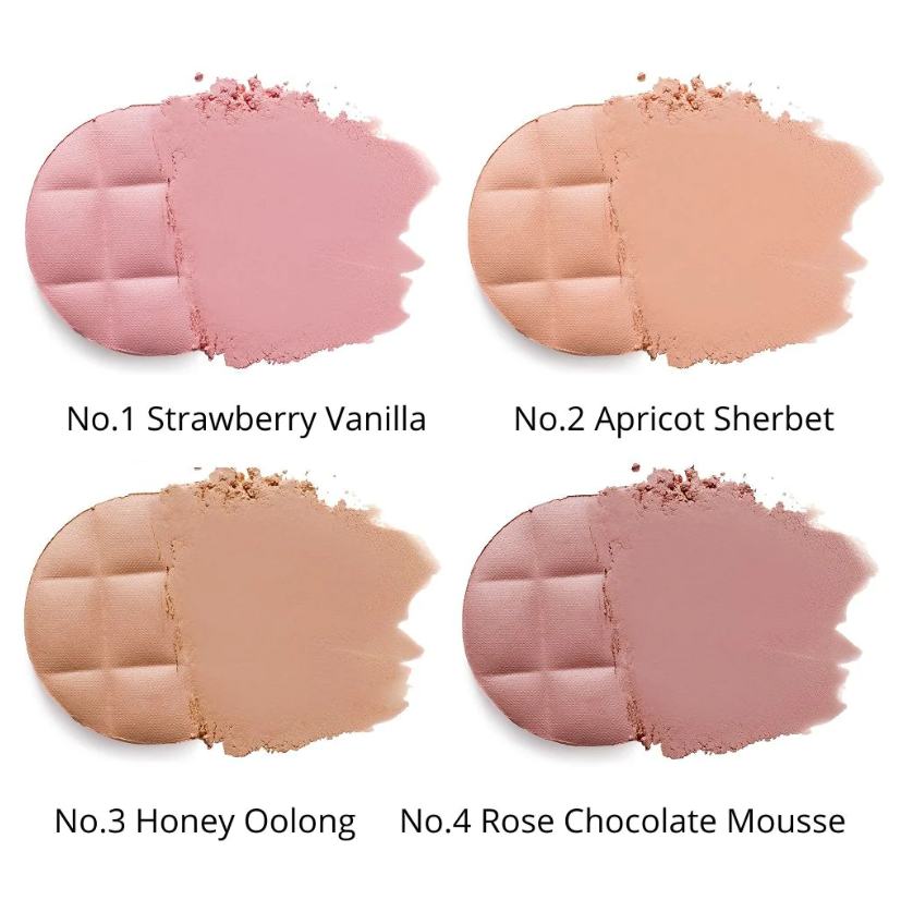 Unleashia Sisua Butter Waffle Dough Blusher NO.2 Apricot Sherbet