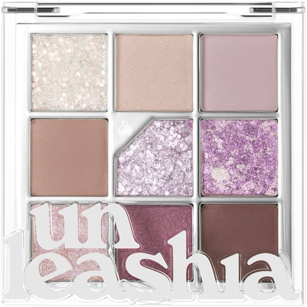 Unleashia Glitterpedia Eye Palette NO.4 All of Lavender