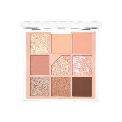 Unleashia Glitterpedia Eye Palette NO.3 ALL OF CORALPINK