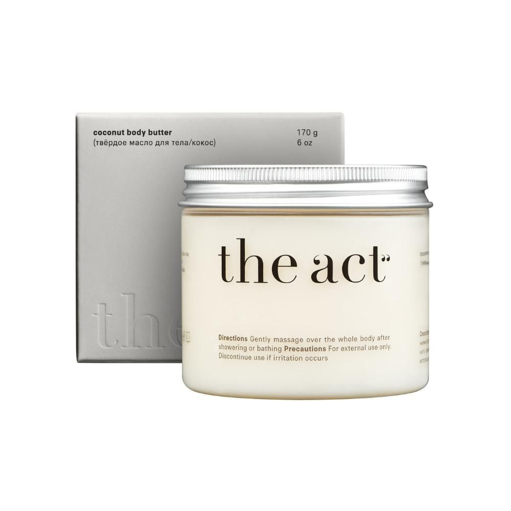 The Act coconut body butter 170g твердое масло с кокосом