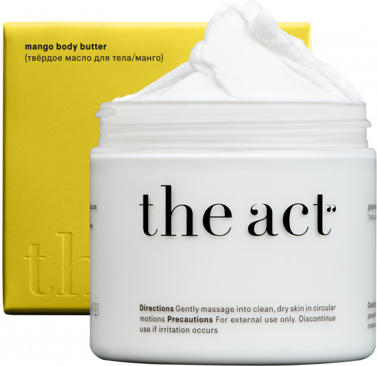 The Act mango body butter 180g
