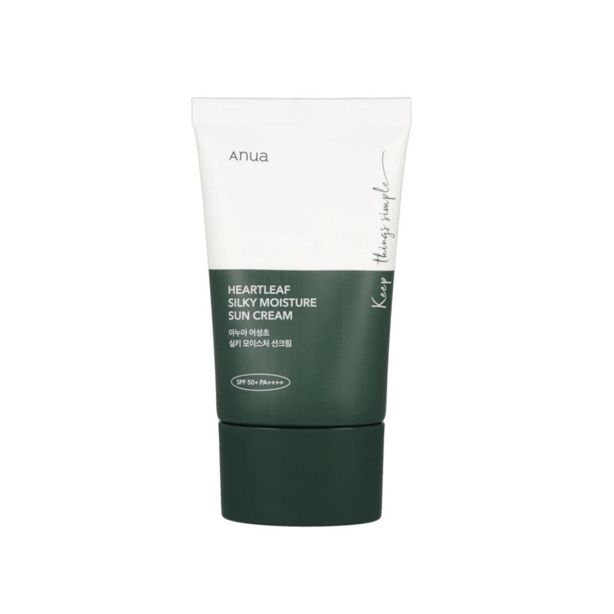 ANUA Heartleaf Silky Moisture Sun Cream 50ml