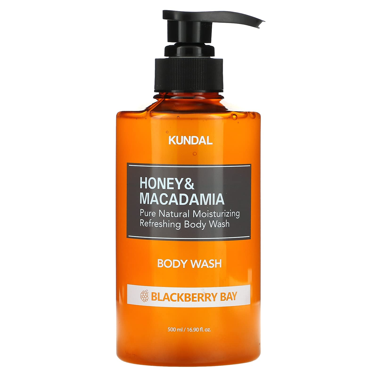 Kundal Honey&Macadamia, Body Wash, Blackberry Bay, 500ml