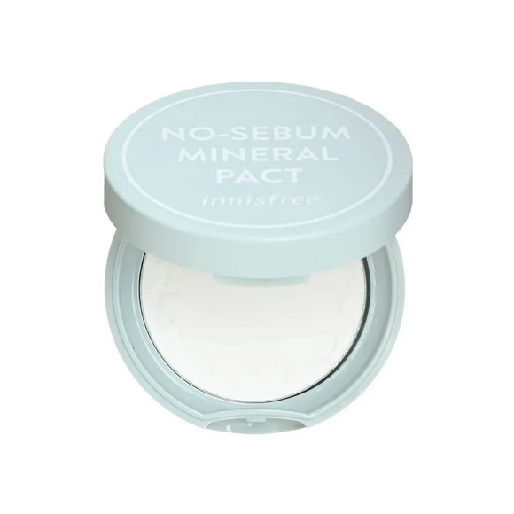Innisfree минеральная компактная матирующая пудра No-Sebum Mineral Pact 8.5г