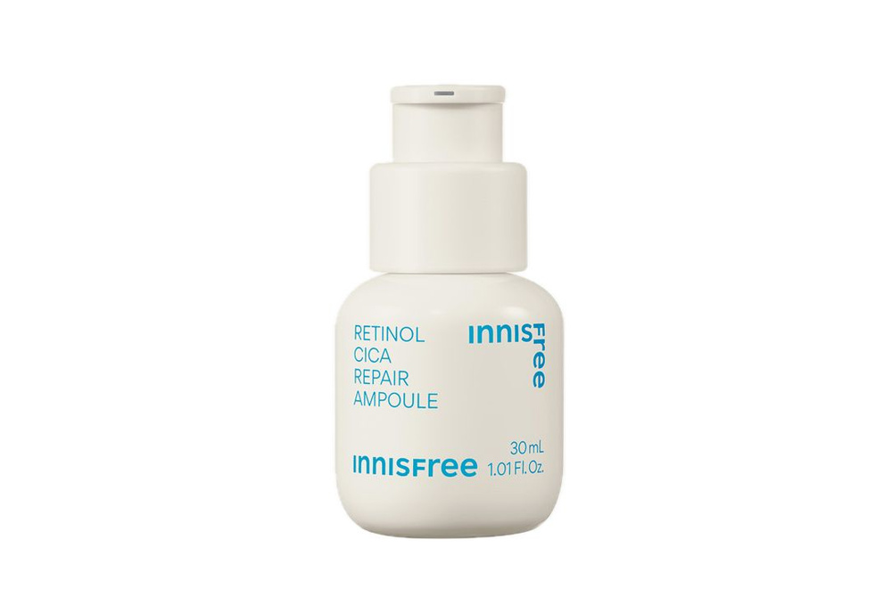 Innisfree успокаивающая сыворотка Retinol Cica Repair Ampoule 30ml