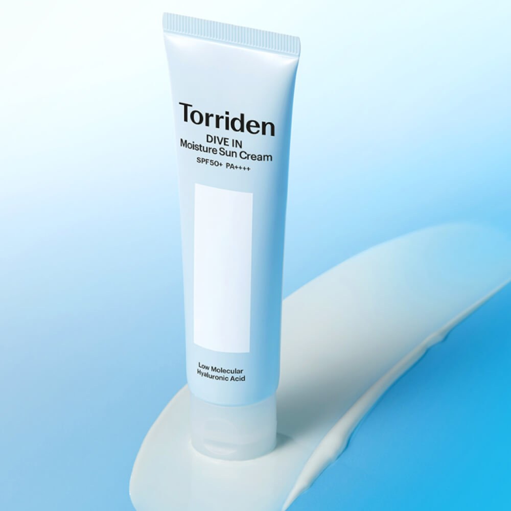 Лёгкий солнцезащитный крем для глубокого увлажнения Torriden DIVE IN Watery Moisture Sun Cream SPF50