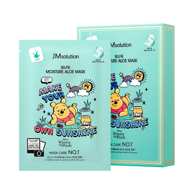 JMsolution disney collection selfie moisture aloe mask