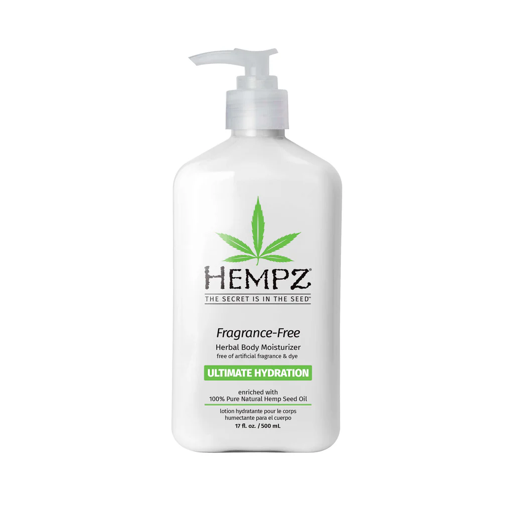 HEMPZ Herbal Body Moisturizer Fragrance Free