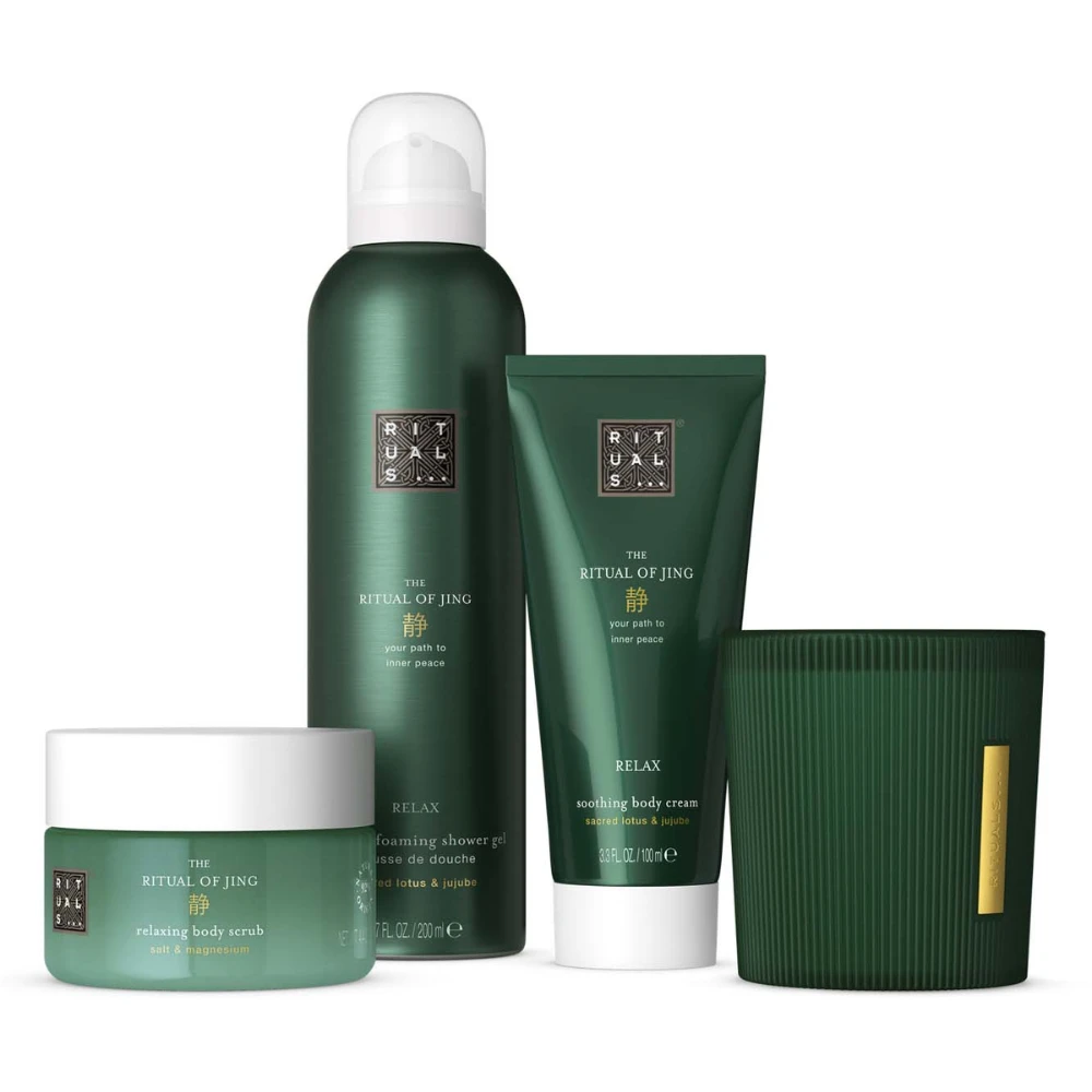 Rituals Набор ritual of Jing 4 (гель\крем\скраб\свеча)