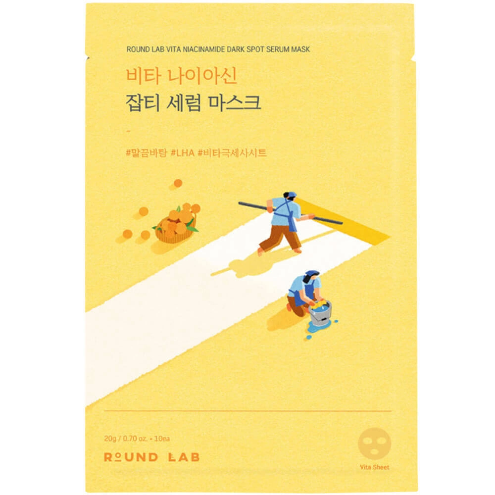 Round Lab Тканевая маска Vita Niacinamide Dark Spot mask